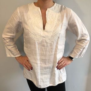 Linen Tunic Top